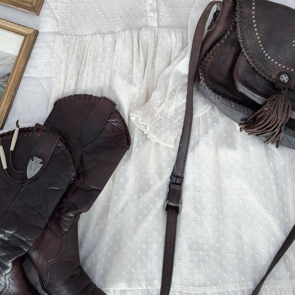 Patricia Nash Beaumont Leather Crossbody Purse - Picture 2 of 6